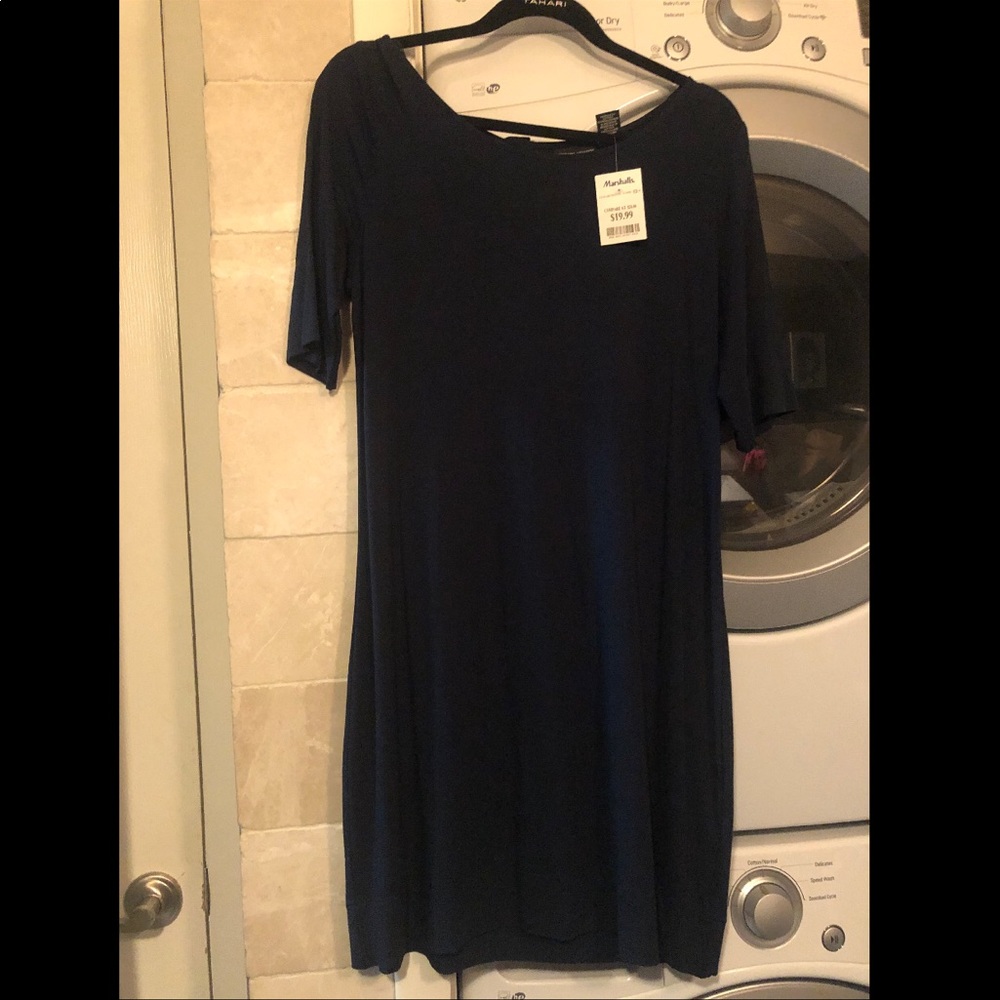 NWT blue dress. Size large. From Marshall’s